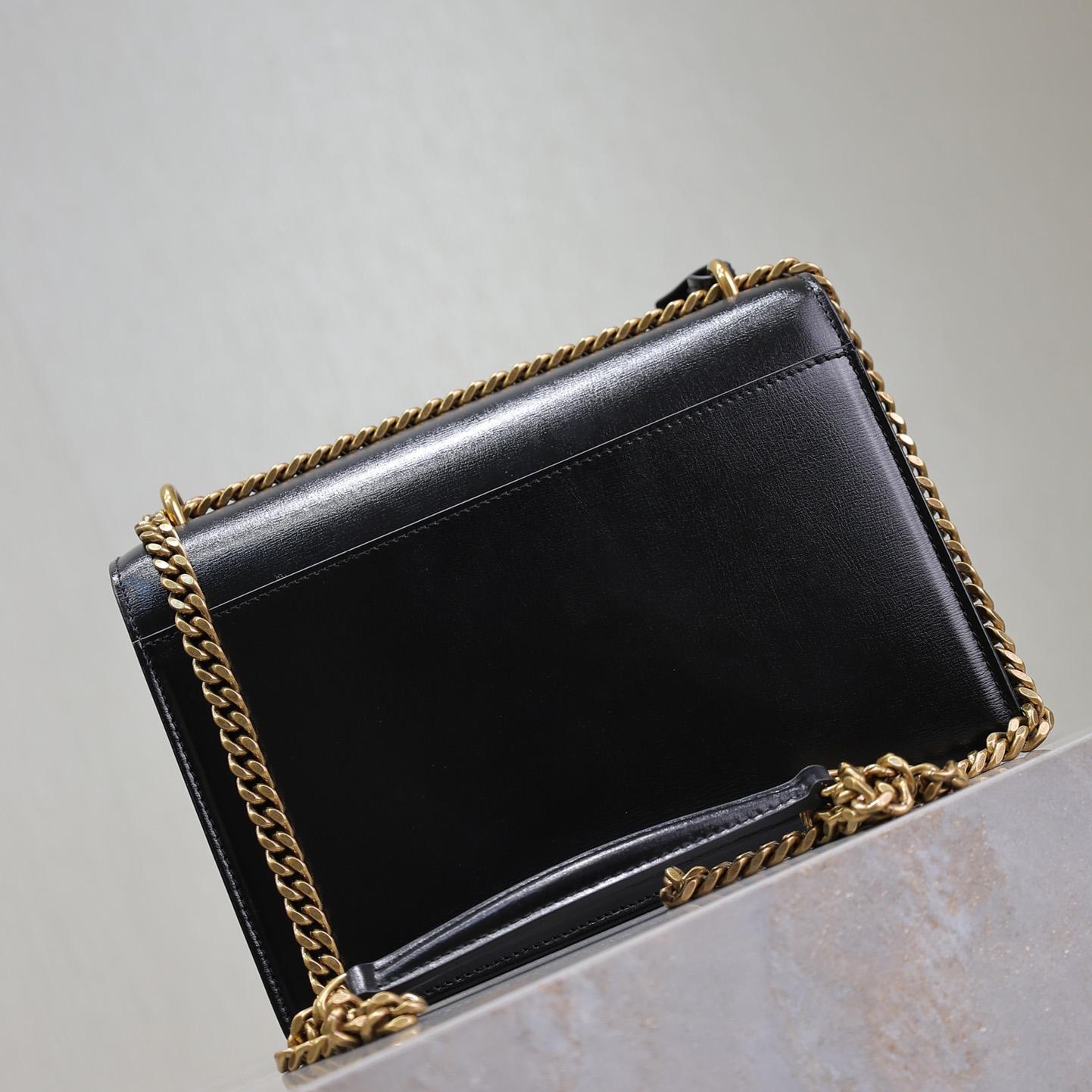 Saint Laurent Women Sunset Medium Leather Shoulder Bag （22x8x16 cm） - DopestKickz