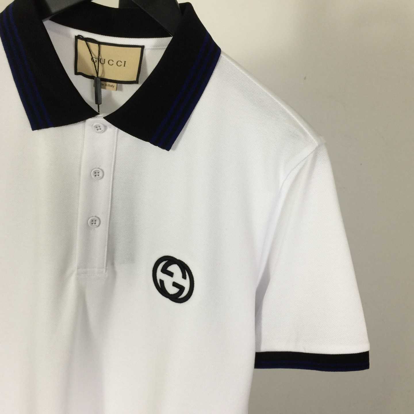 Gucci Interlocking G piqué polo shirt - DopestKickz