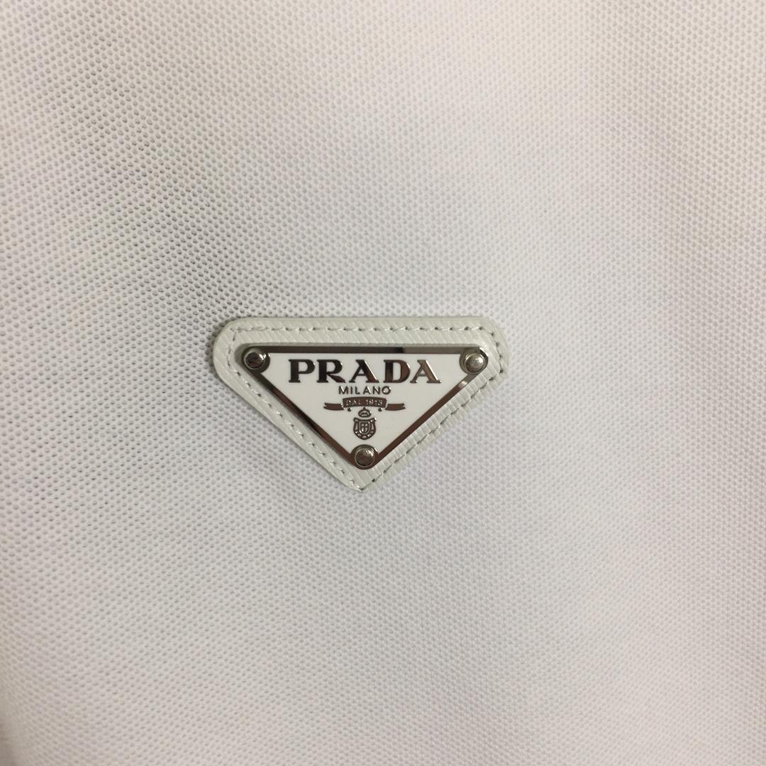 Prada Piqué Polo Shirt - DopestKickz