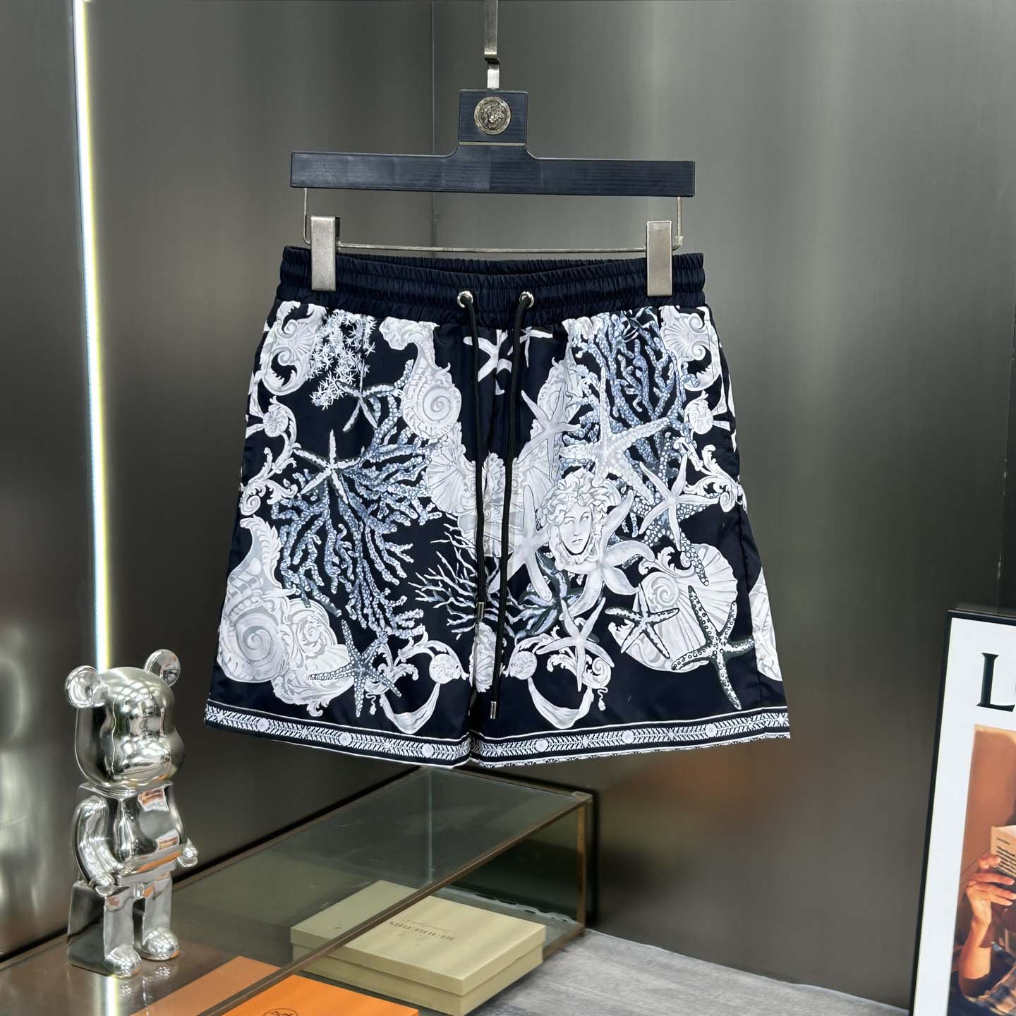 Versace Silk Shorts - DopestKickz