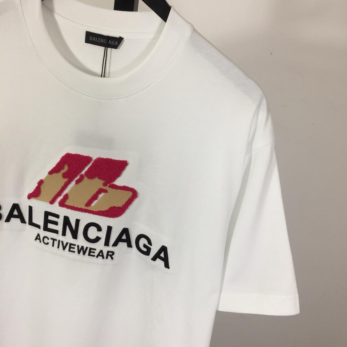 Balenciaga Activewear Cotton T-Shirt - DopestKickz
