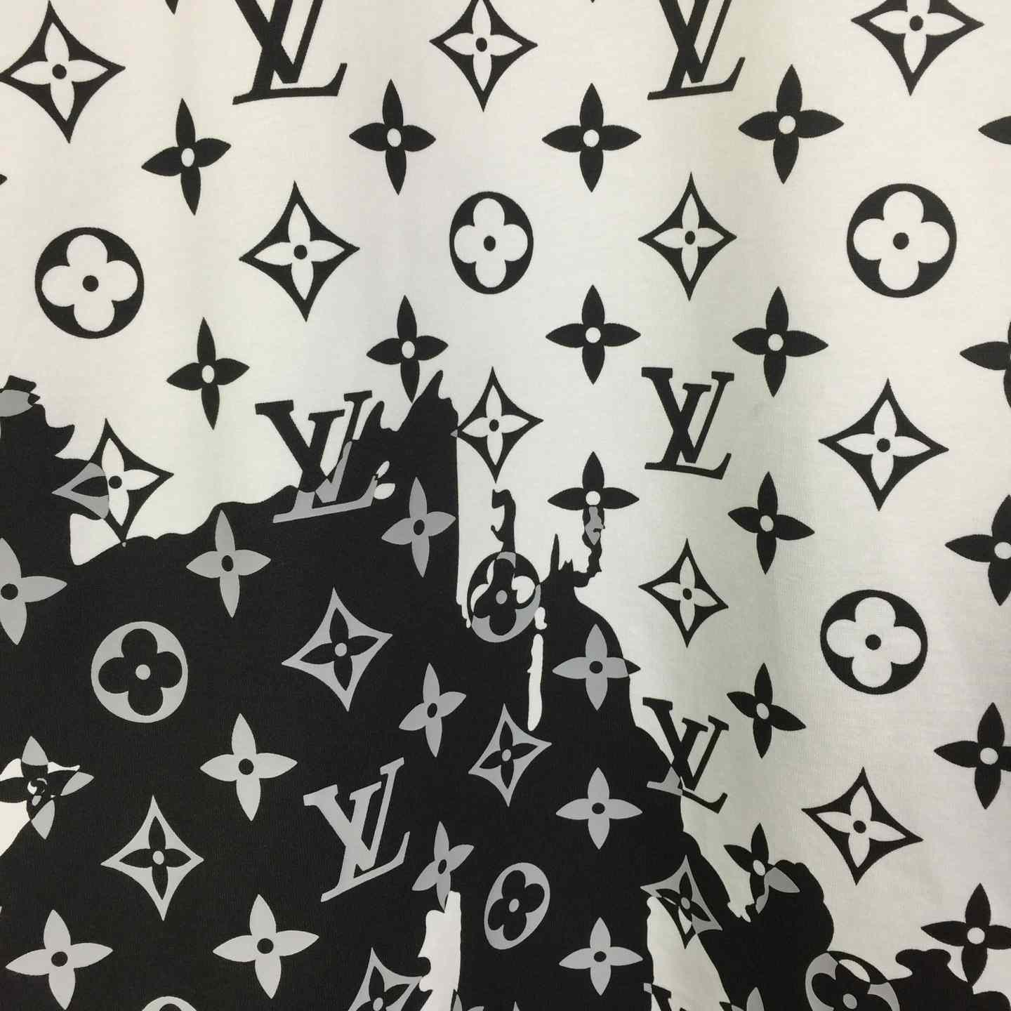 Louis Vuitton Gradient Monogram Cotton T-Shirt     - DopestKickz