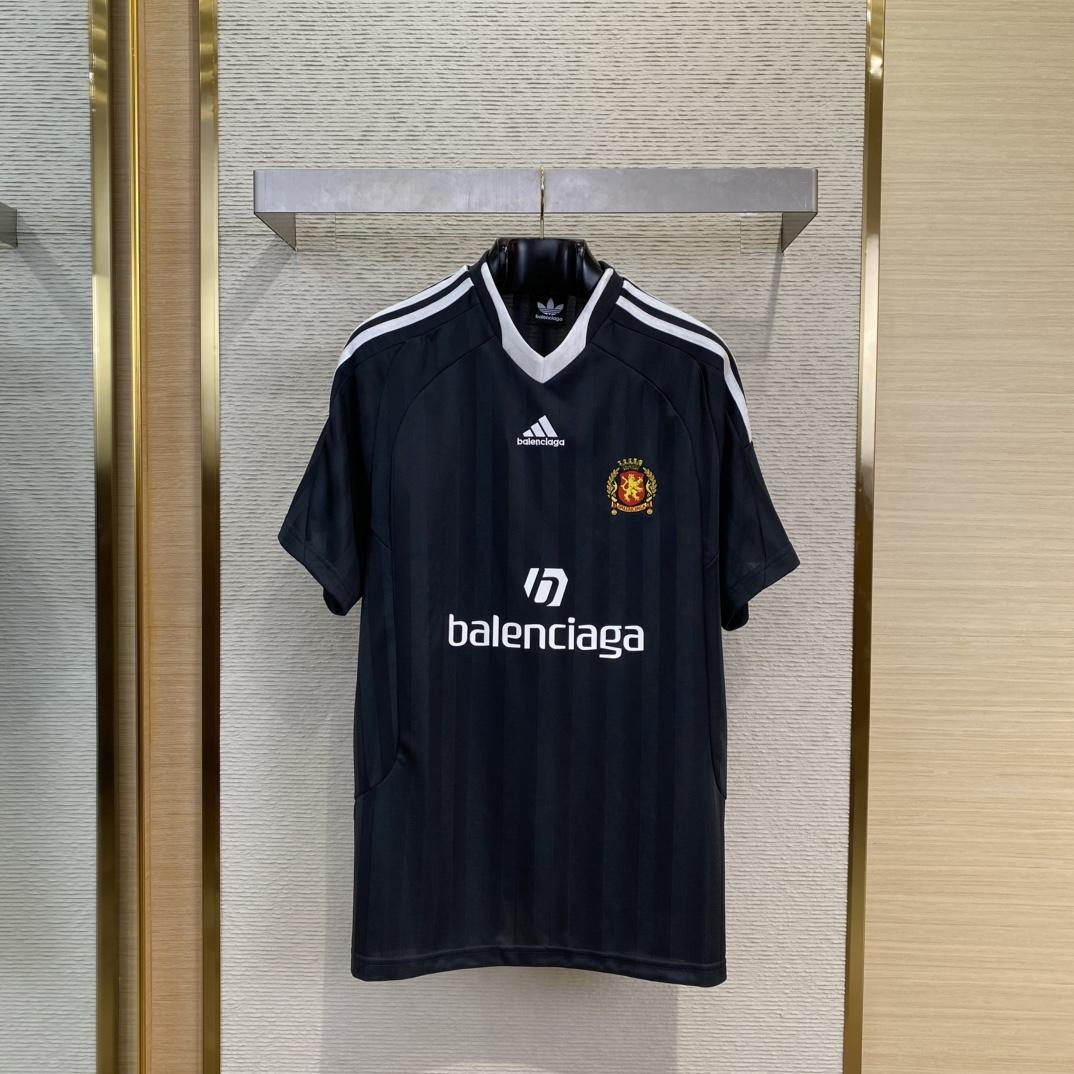 Balenciaga Adidas Futbol Jersey - DopestKickz