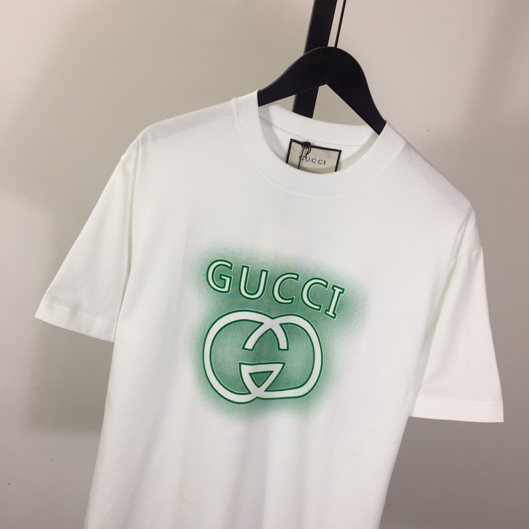Gucci Printed Cotton Jersey T-shirt - DopestKickz