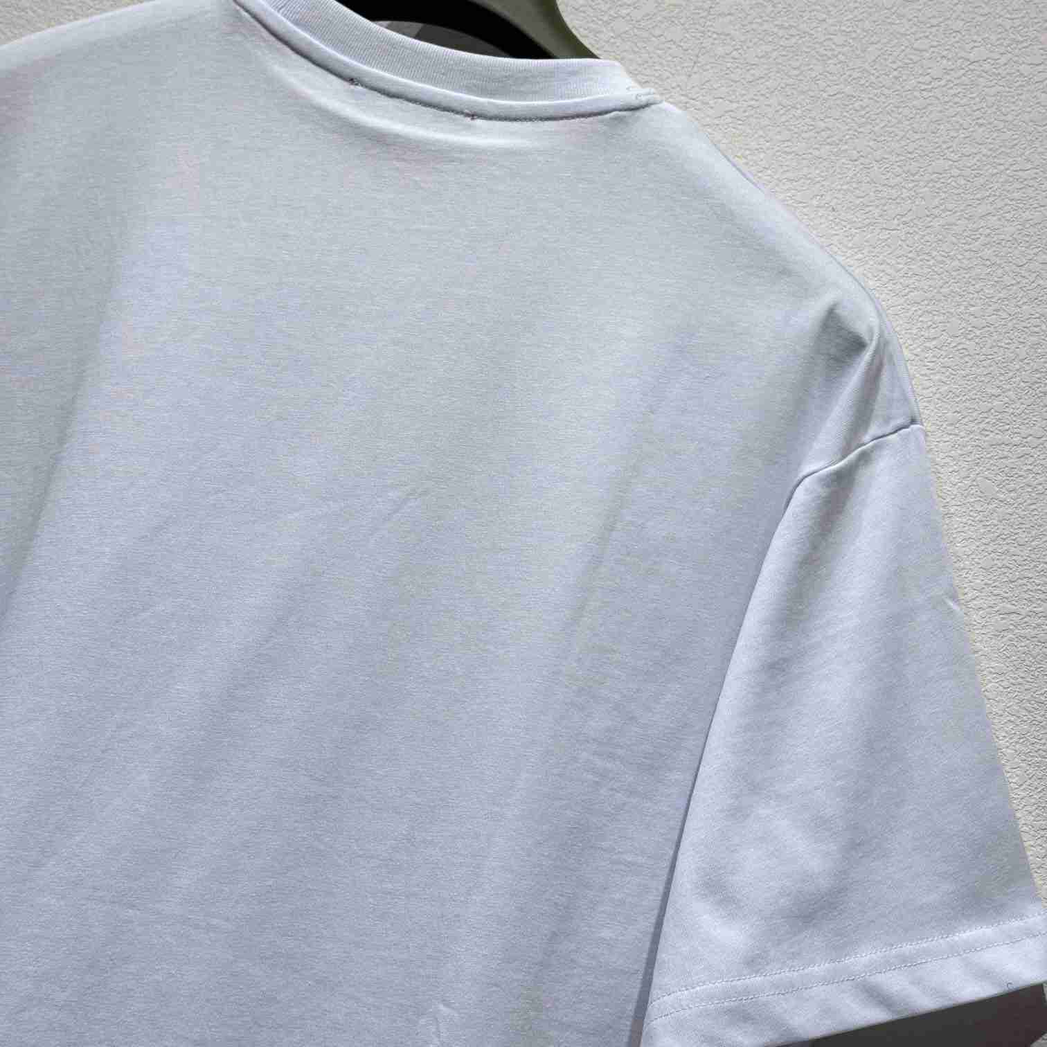 Gucci Cotton Jersey T-shirt With Embroidery  - DopestKickz