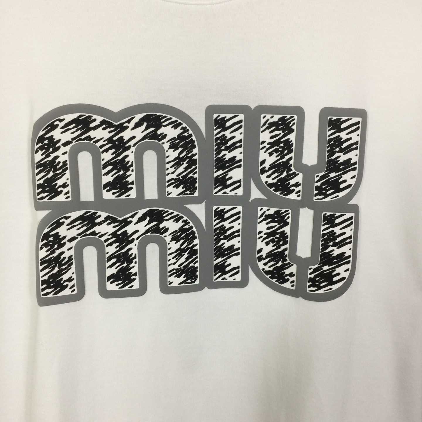 Miu Miu Logo T-shirt - DopestKickz