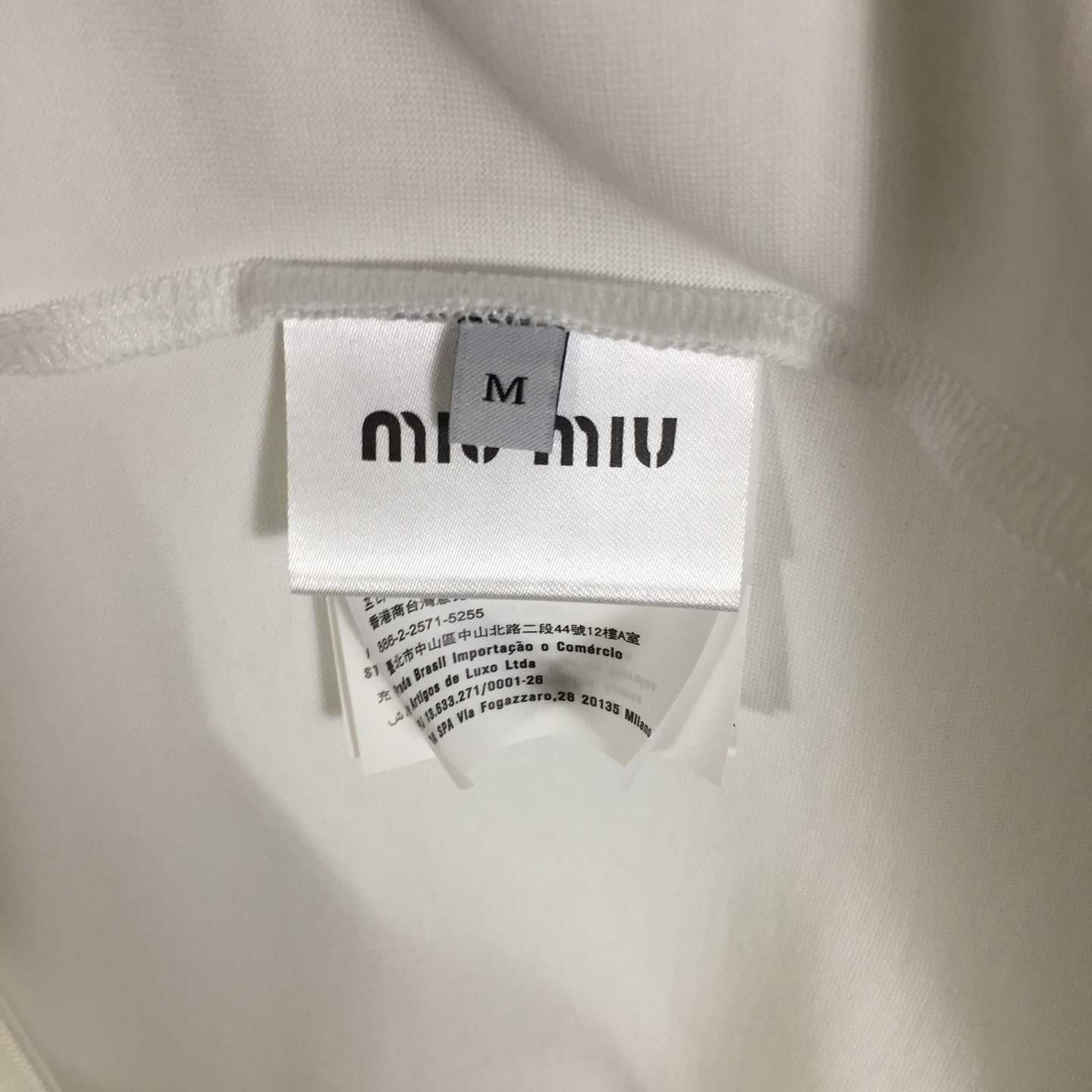 Miu Miu Logo T-shirt - DopestKickz