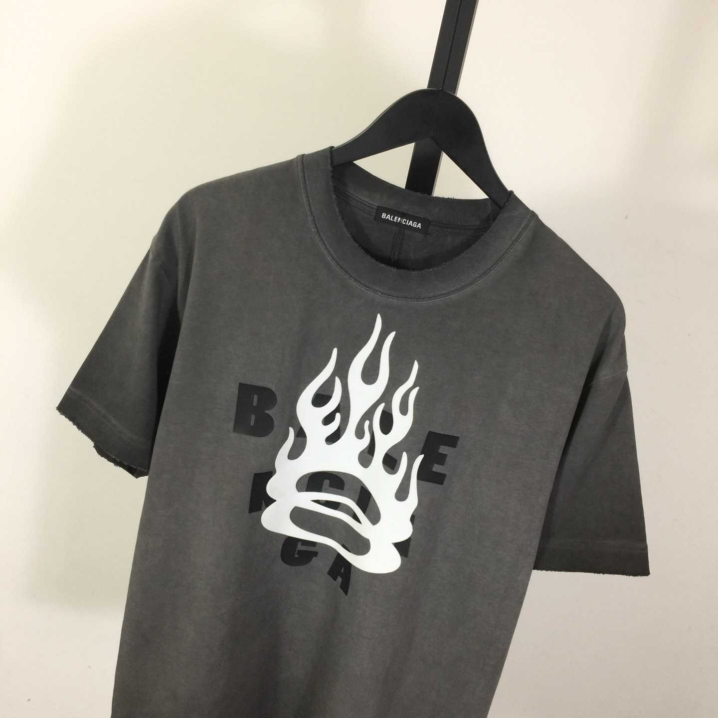 Balenciaga Cotton T-Shirt     - DopestKickz