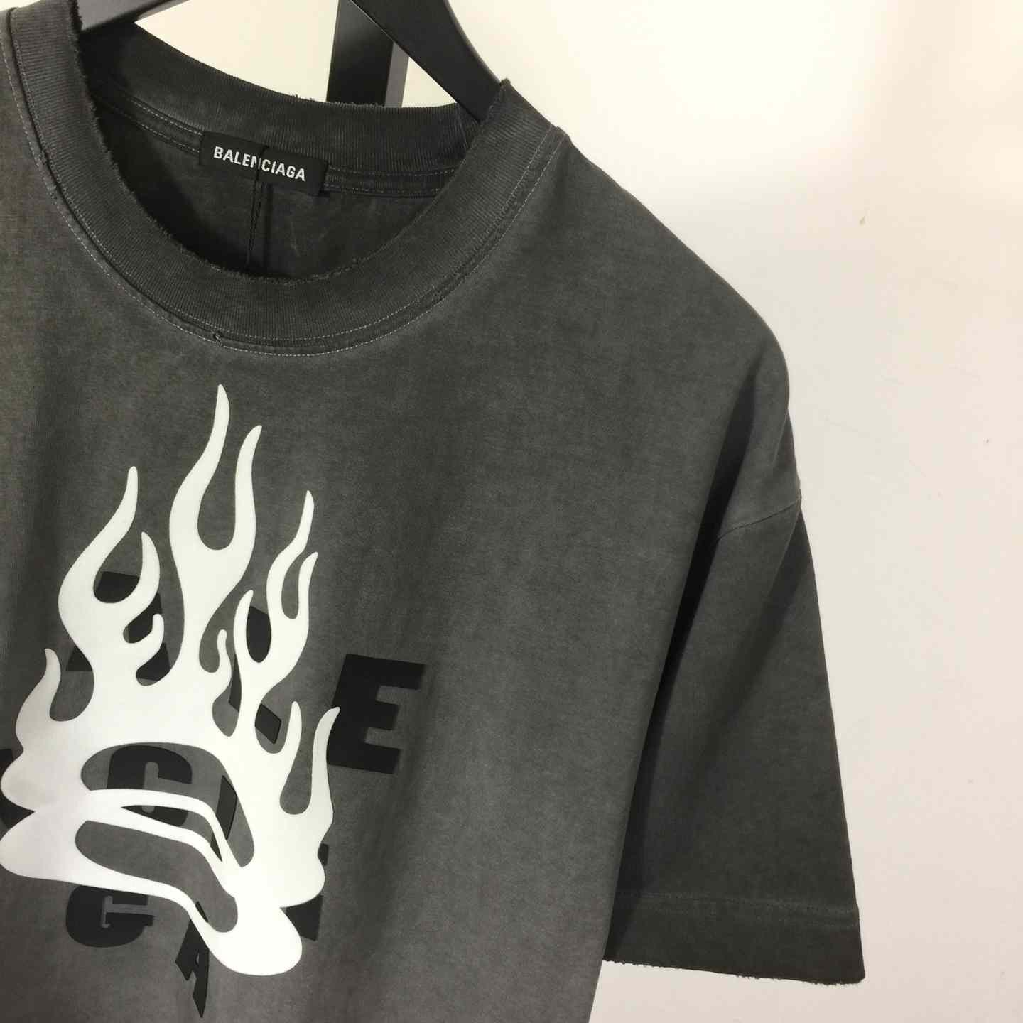 Balenciaga Cotton T-Shirt     - DopestKickz