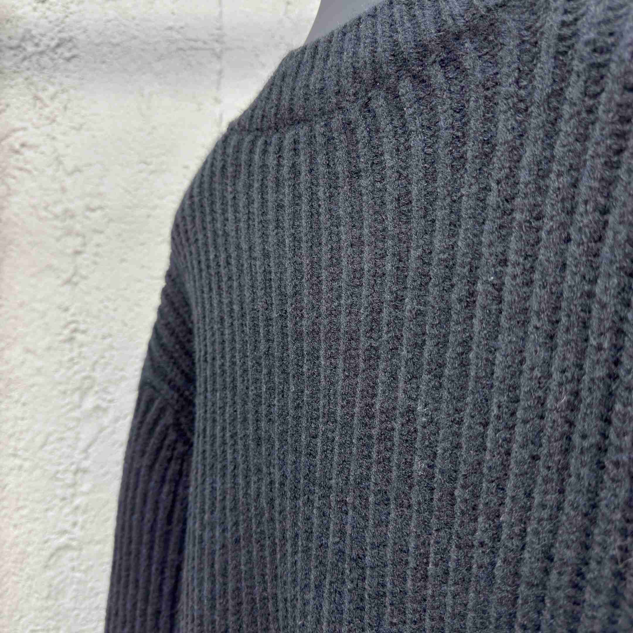 Prada Cashgora Button-Up Ribbed-Knitted Cardigan - DopestKickz