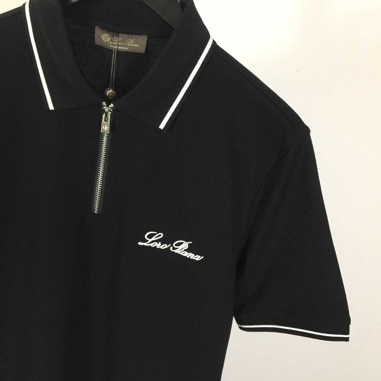 Loro Piana Cotton Polo Shirt - DopestKickz
