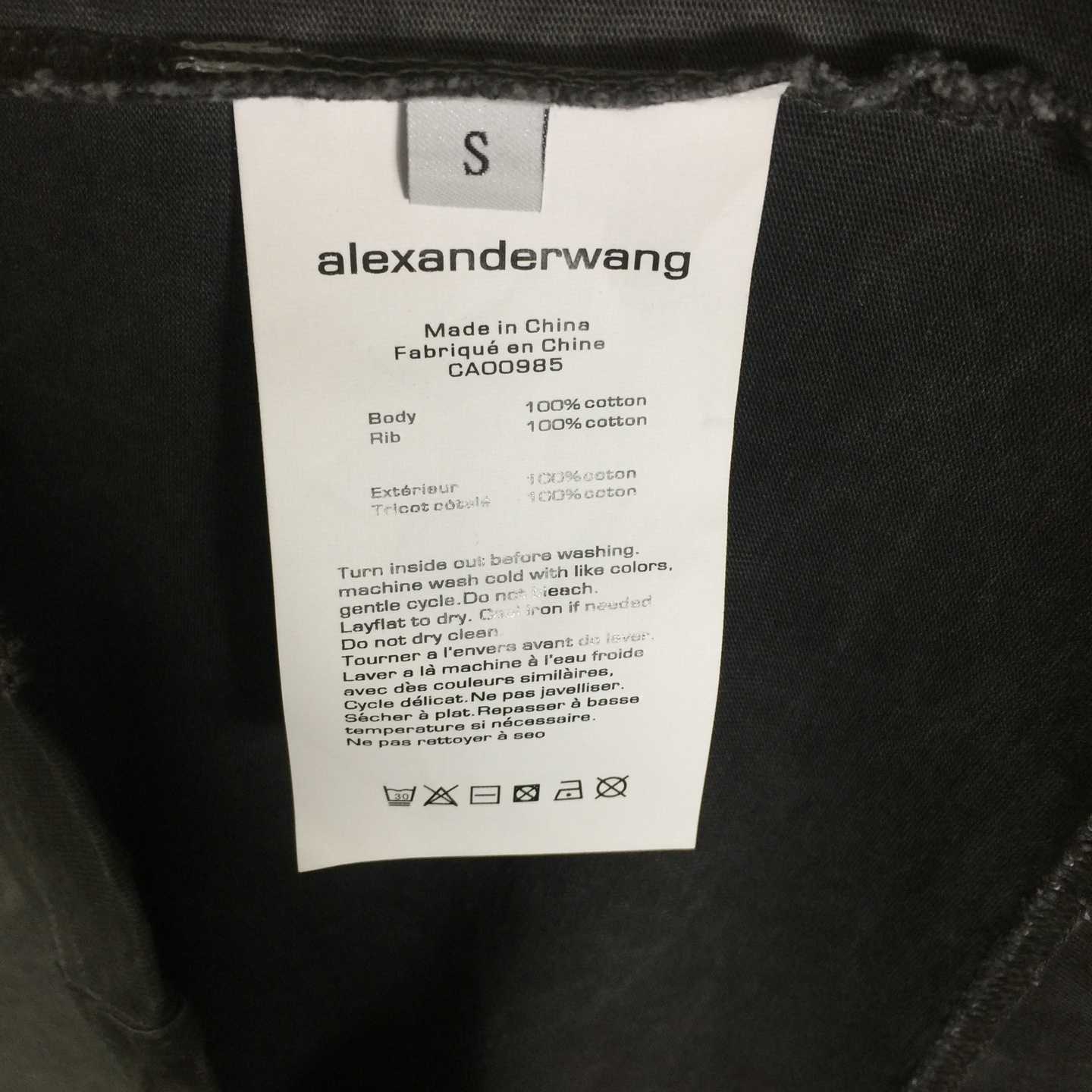 Alexander Wang Cotton T-Shirt     - DopestKickz