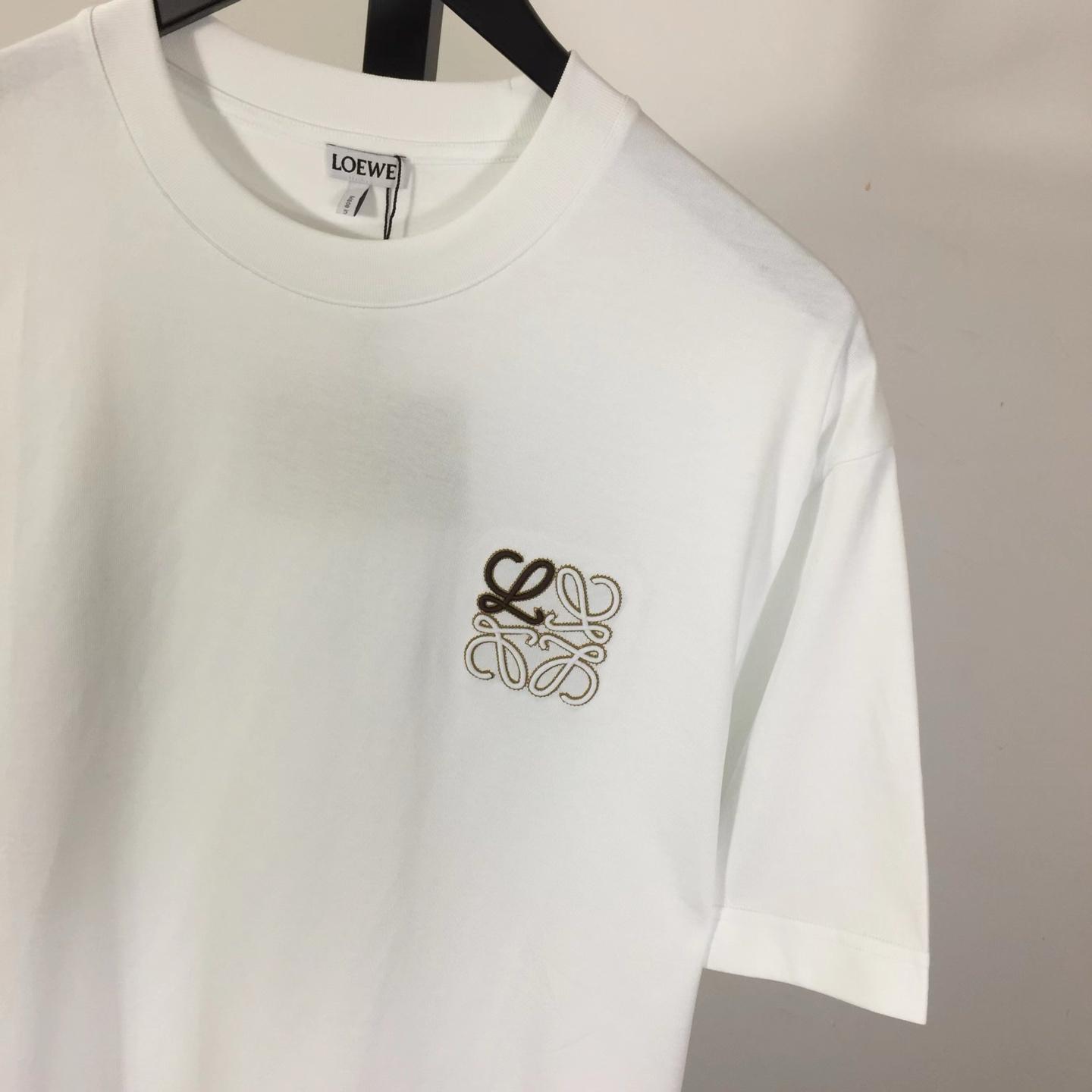 Loewe Loose Fit T-shirt In Cotton - DopestKickz