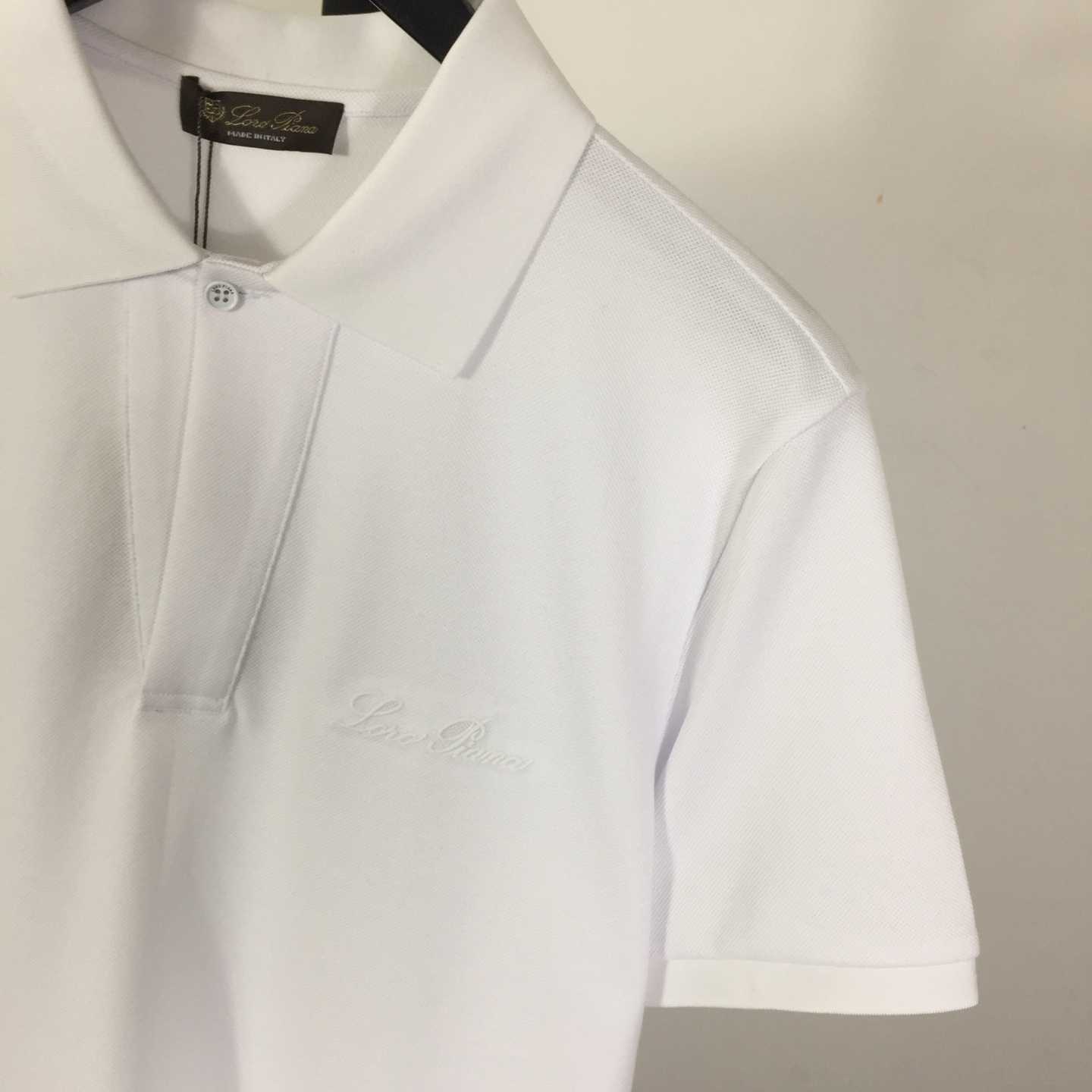 Loro Piana Cotton Polo Shirt - DopestKickz