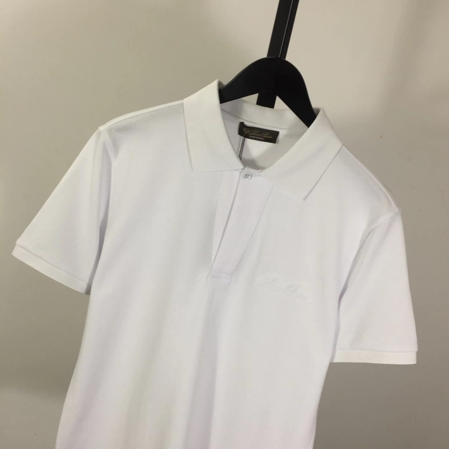 Loro Piana Cotton Polo Shirt - DopestKickz