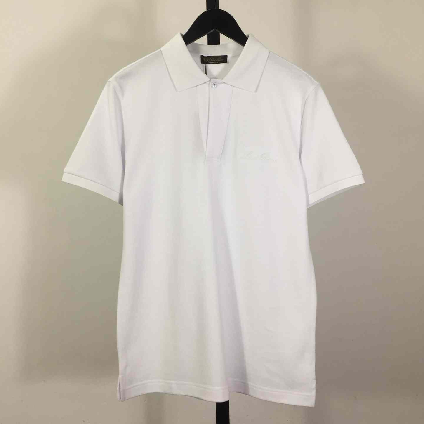 Loro Piana Cotton Polo Shirt - DopestKickz