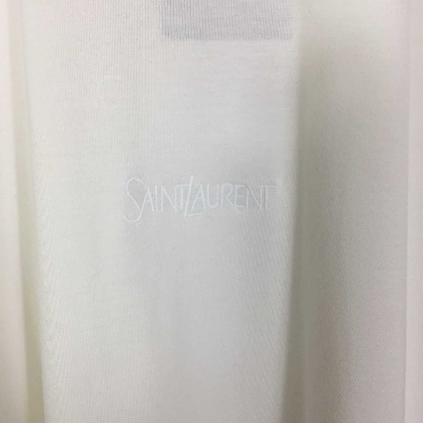 Saint Laurent Cotton-jersey T-shirt  - DopestKickz