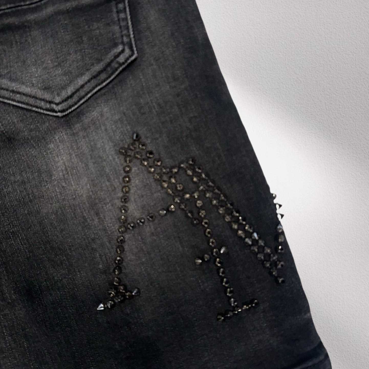 Amiri Denim Shorts     8014 - DopestKickz