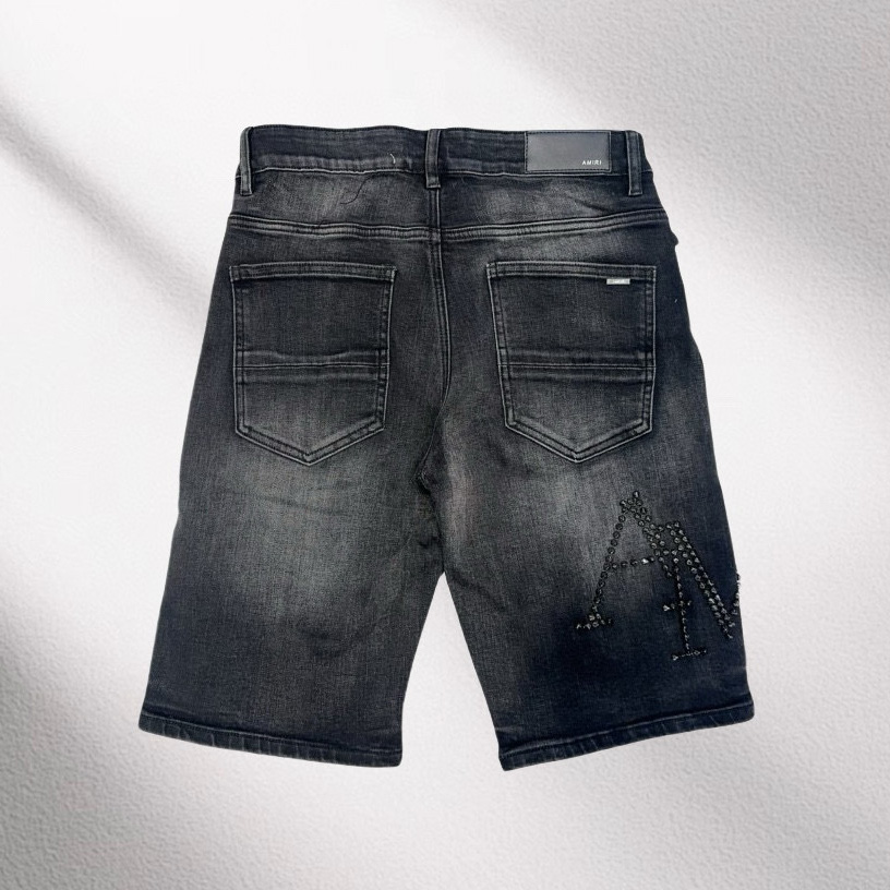 Amiri Denim Shorts     8014 - DopestKickz