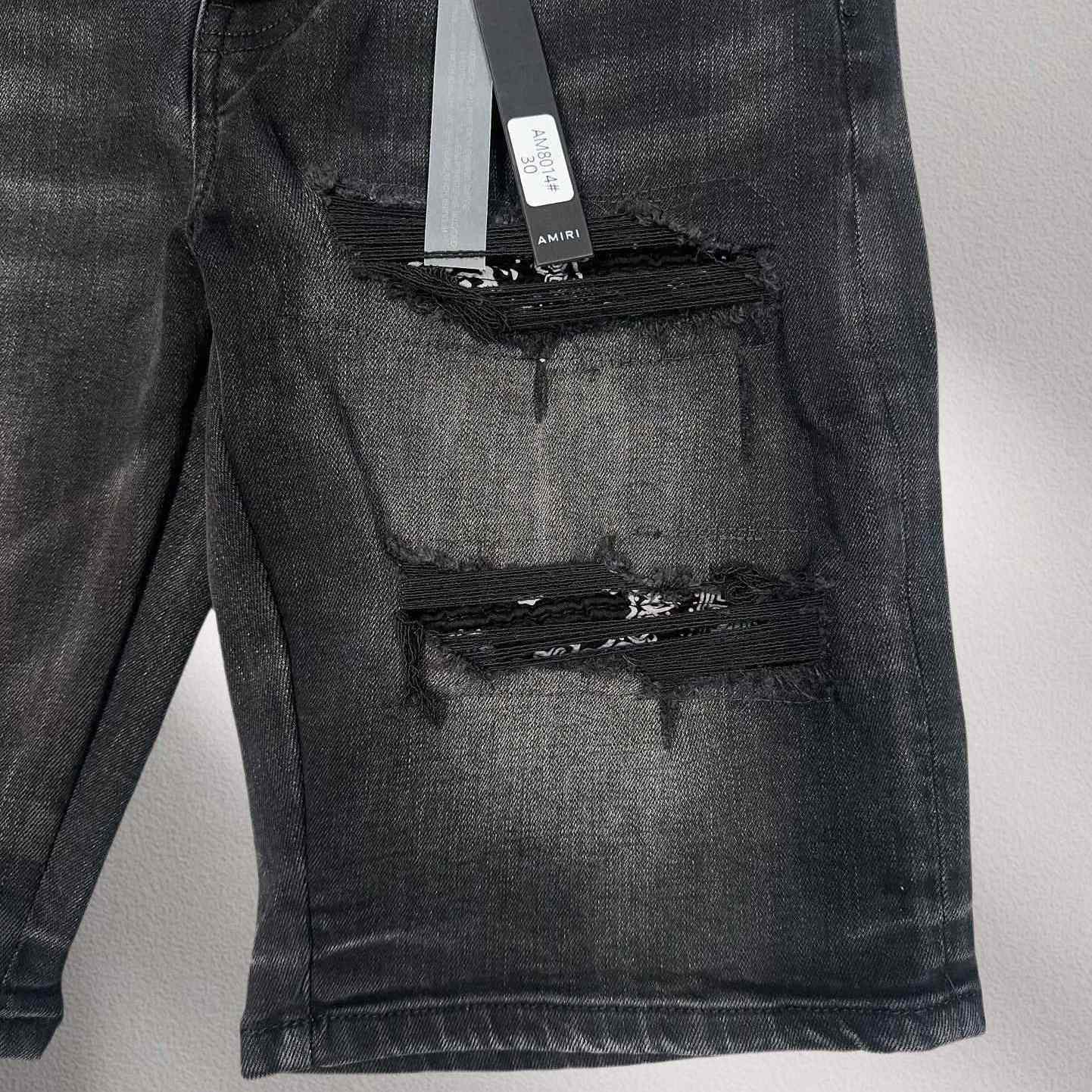 Amiri Denim Shorts     8014 - DopestKickz