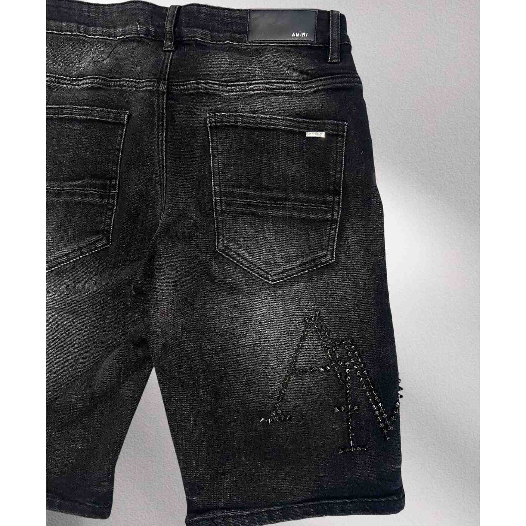 Amiri Denim Shorts     8014 - DopestKickz
