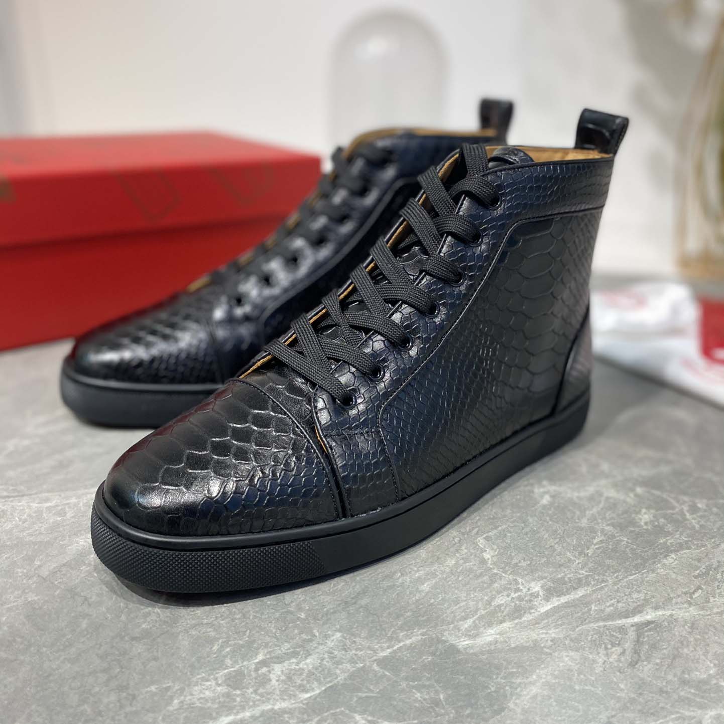 Christian Louboutin High-top Sneakers  - DopestKickz