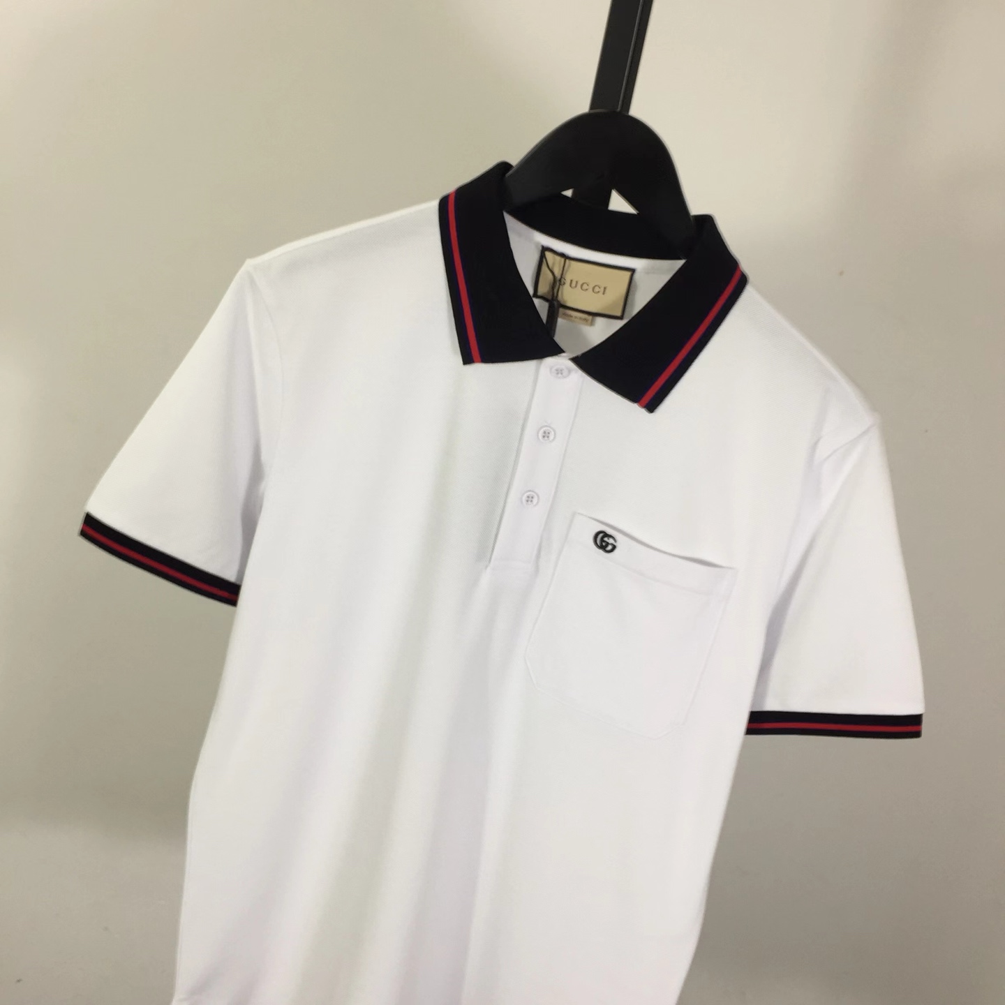 Gucci Polo Shirt With Double G - DopestKickz