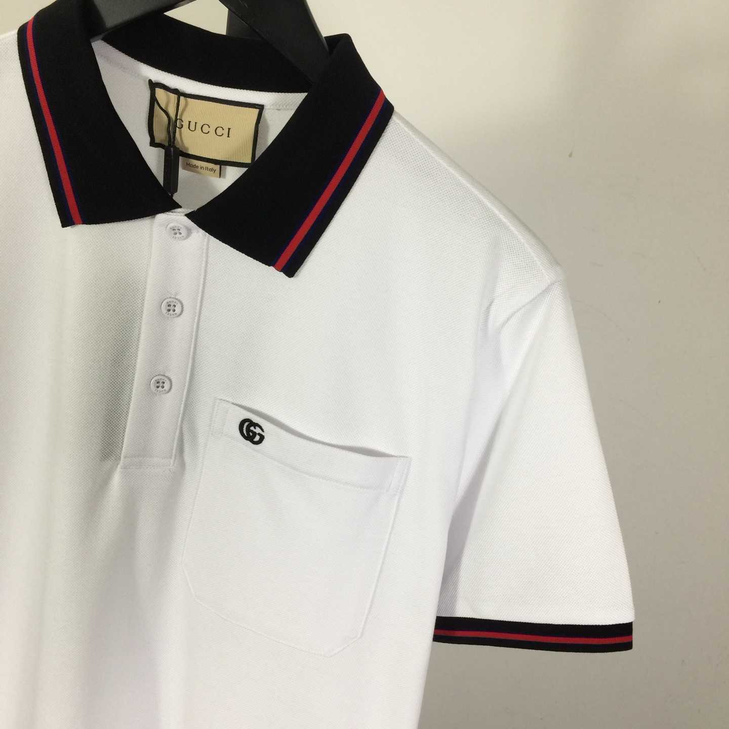 Gucci Polo Shirt With Double G - DopestKickz