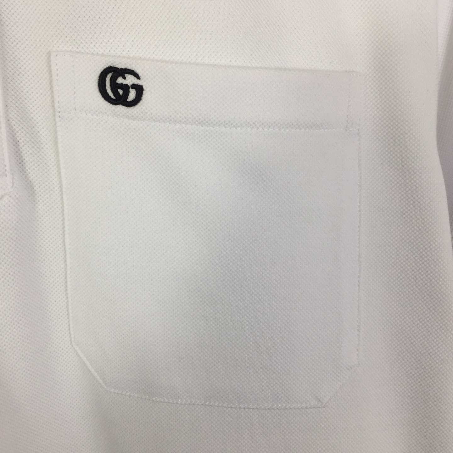 Gucci Polo Shirt With Double G - DopestKickz