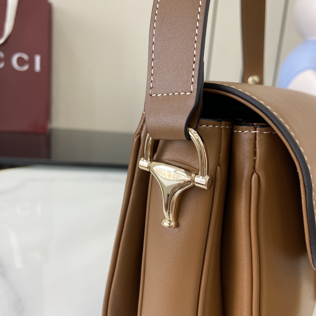 Gucci Horsebit 1955 Soft Small Shoulder Bag - DopestKickz