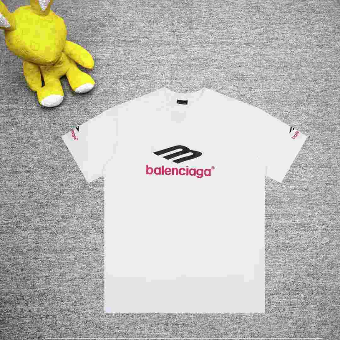Balenciaga 3B Sports Icon T-Shirt Medium Fit In White - DopestKickz