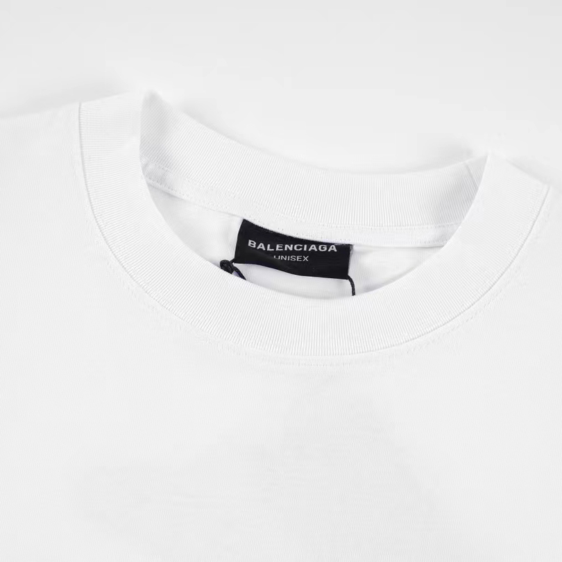 Balenciaga 3B Sports Icon T-Shirt Medium Fit In White - DopestKickz