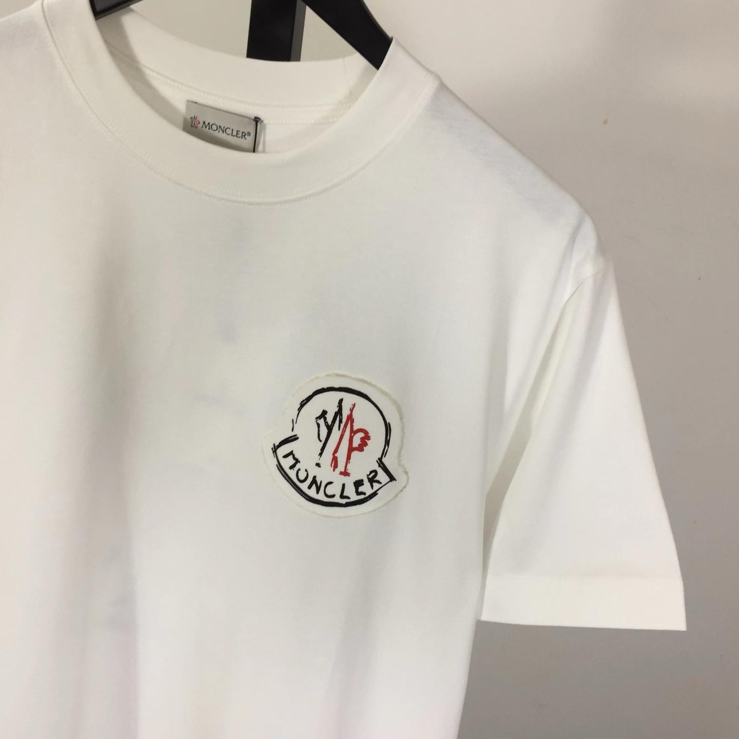 Moncler Logo Cotton T-shirt - DopestKickz