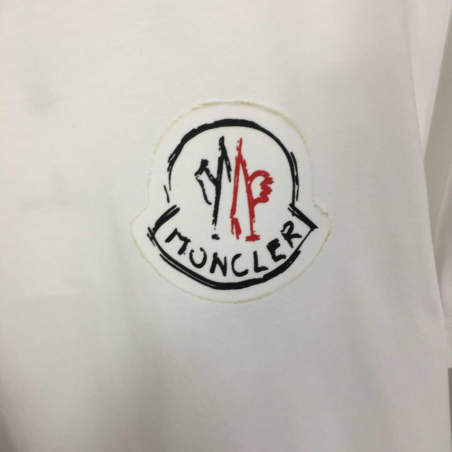 Moncler Logo Cotton T-shirt - DopestKickz