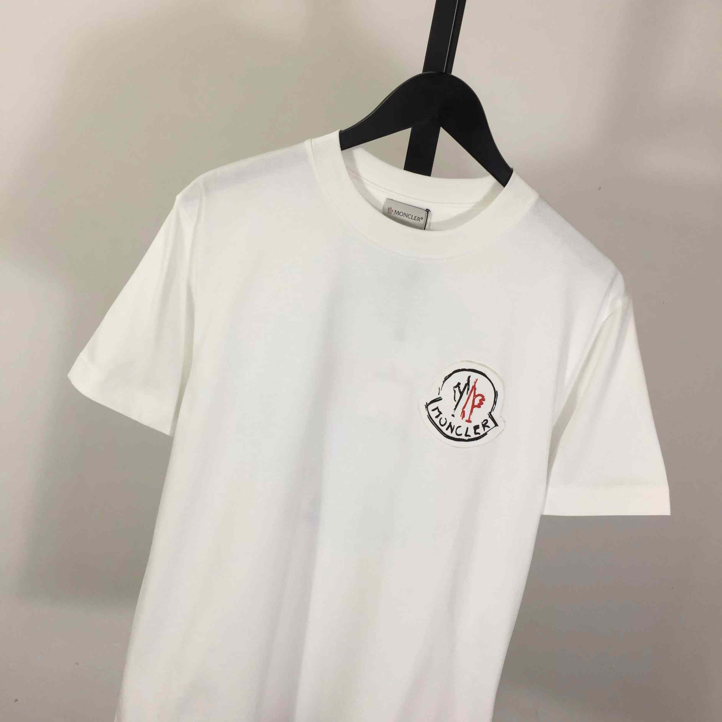 Moncler Logo Cotton T-shirt - DopestKickz