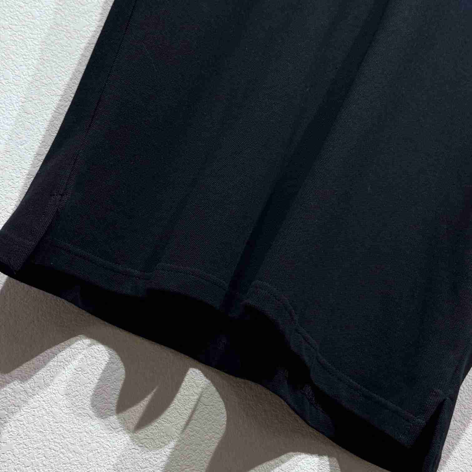 Saint Laurent Cassandre Polo Shirt In Striped Pique - DopestKickz