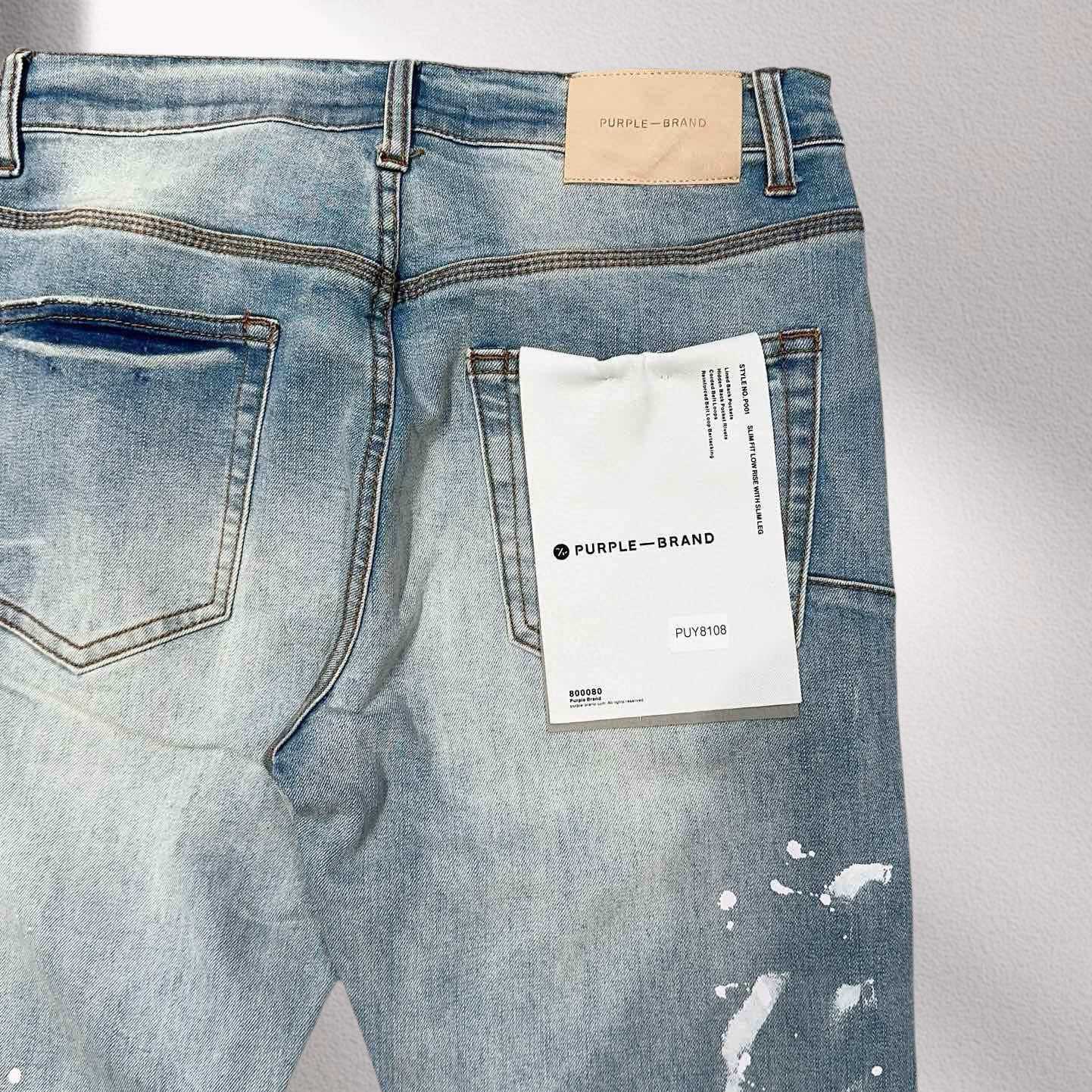 Purple-Brand Jeans    8108 - DopestKickz
