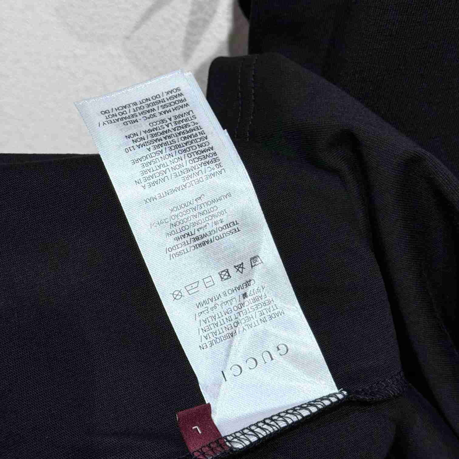 Gucci Cotton Jersey T-shirt With Embroidery  - DopestKickz