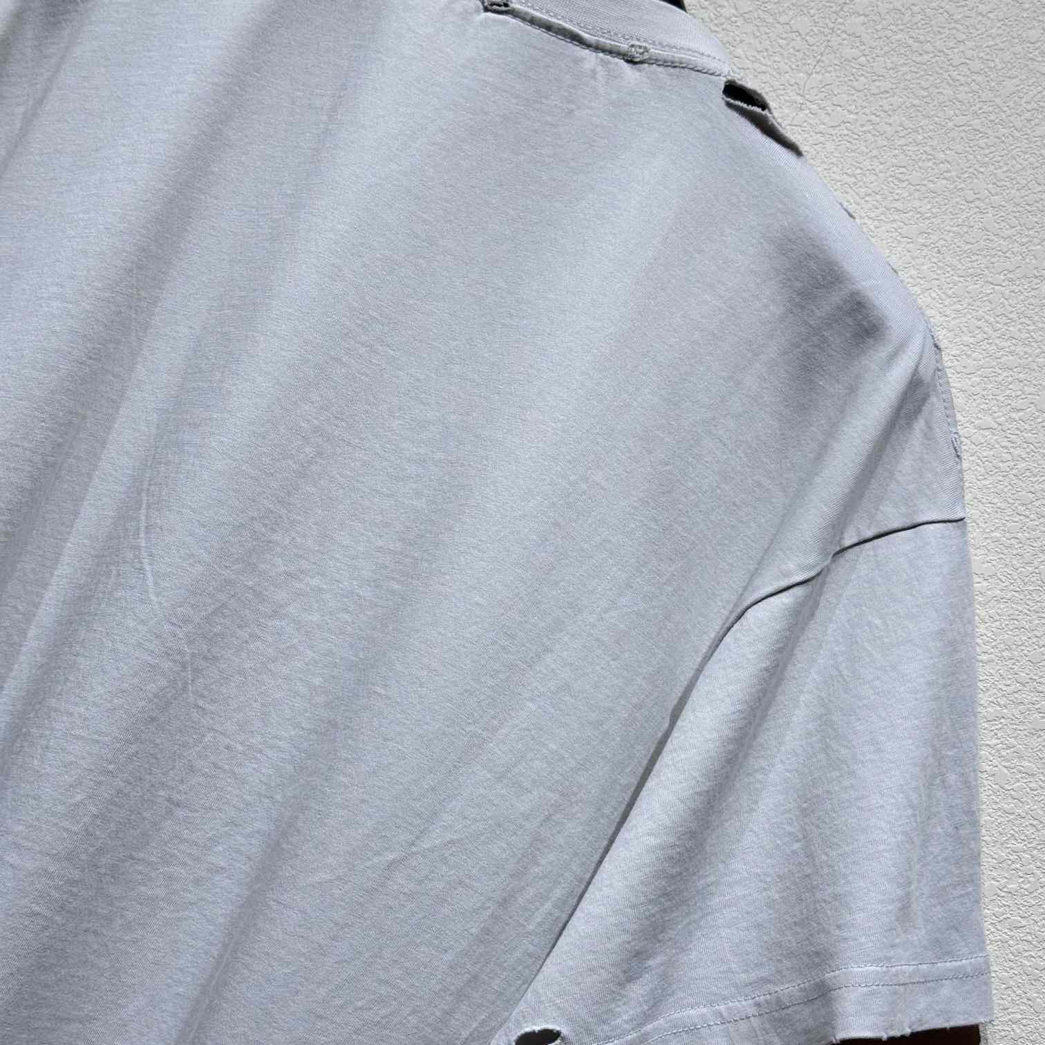 Balenciaga Optical T-Shirt Oversized In White - DopestKickz
