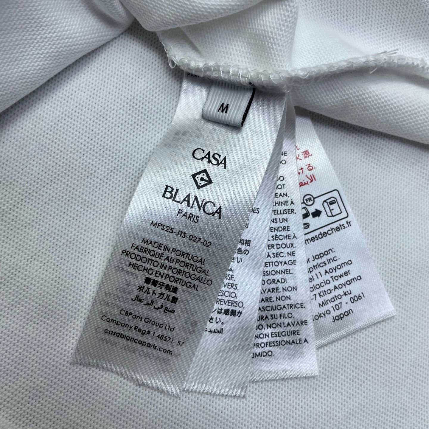 Casablanca Surf Trip Printed Tee - White  C996 - DopestKickz