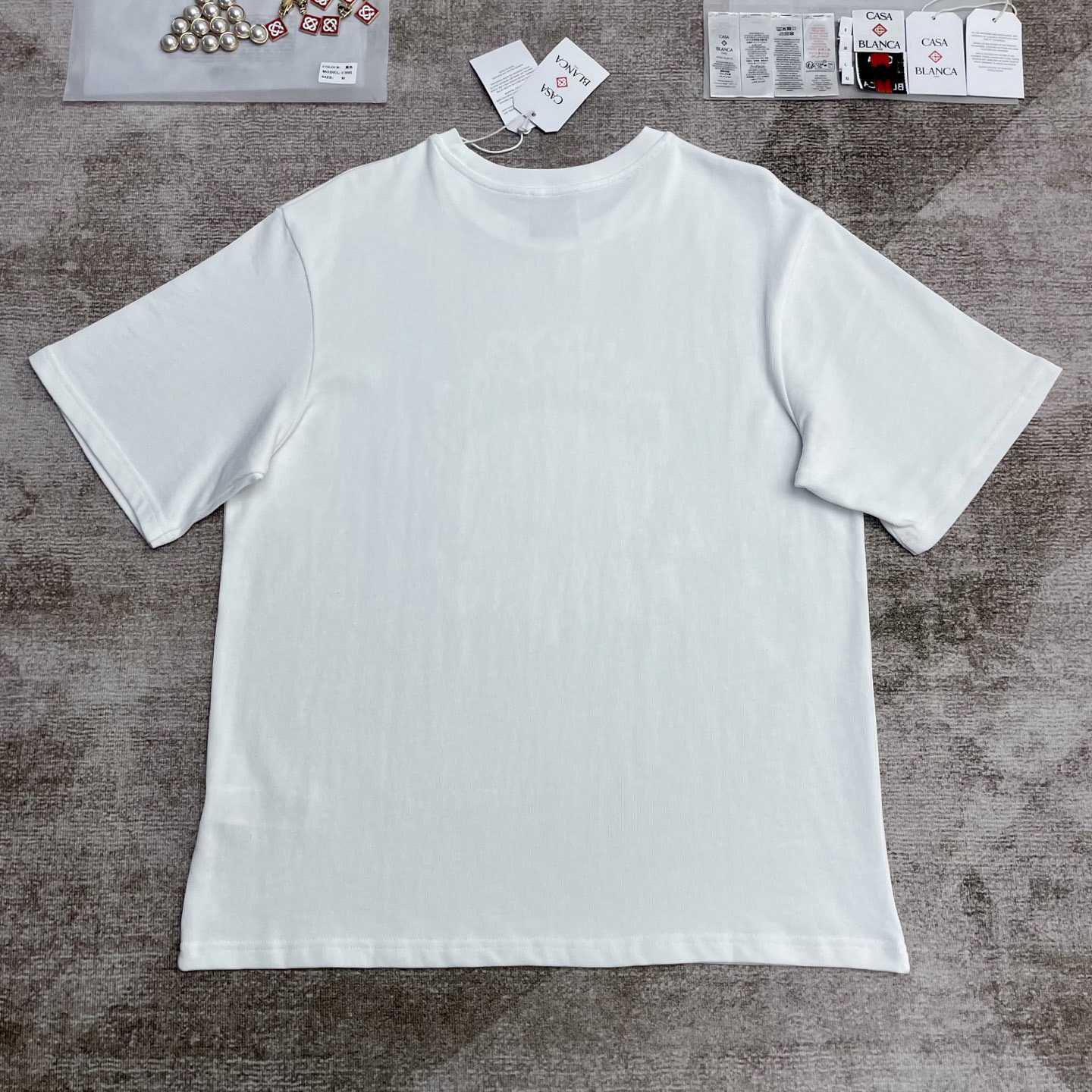 Casablanca Surf Trip Printed Tee - White  C996 - DopestKickz