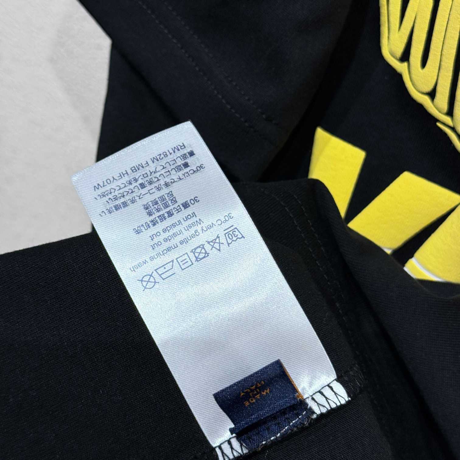 Louis Vuitton Short-Sleeved Cotton Crewneck    - DopestKickz