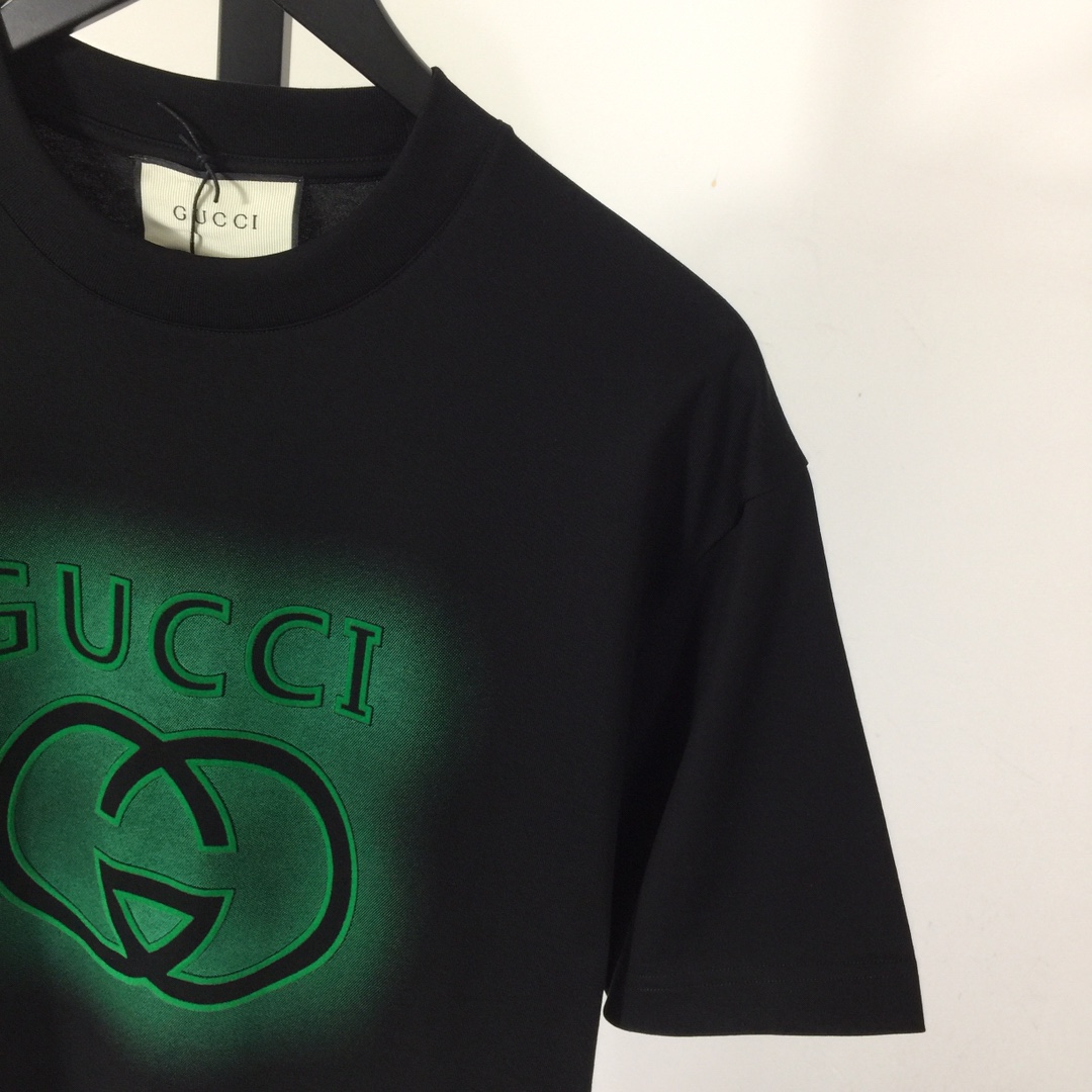 Gucci Printed Cotton Jersey T-shirt - DopestKickz