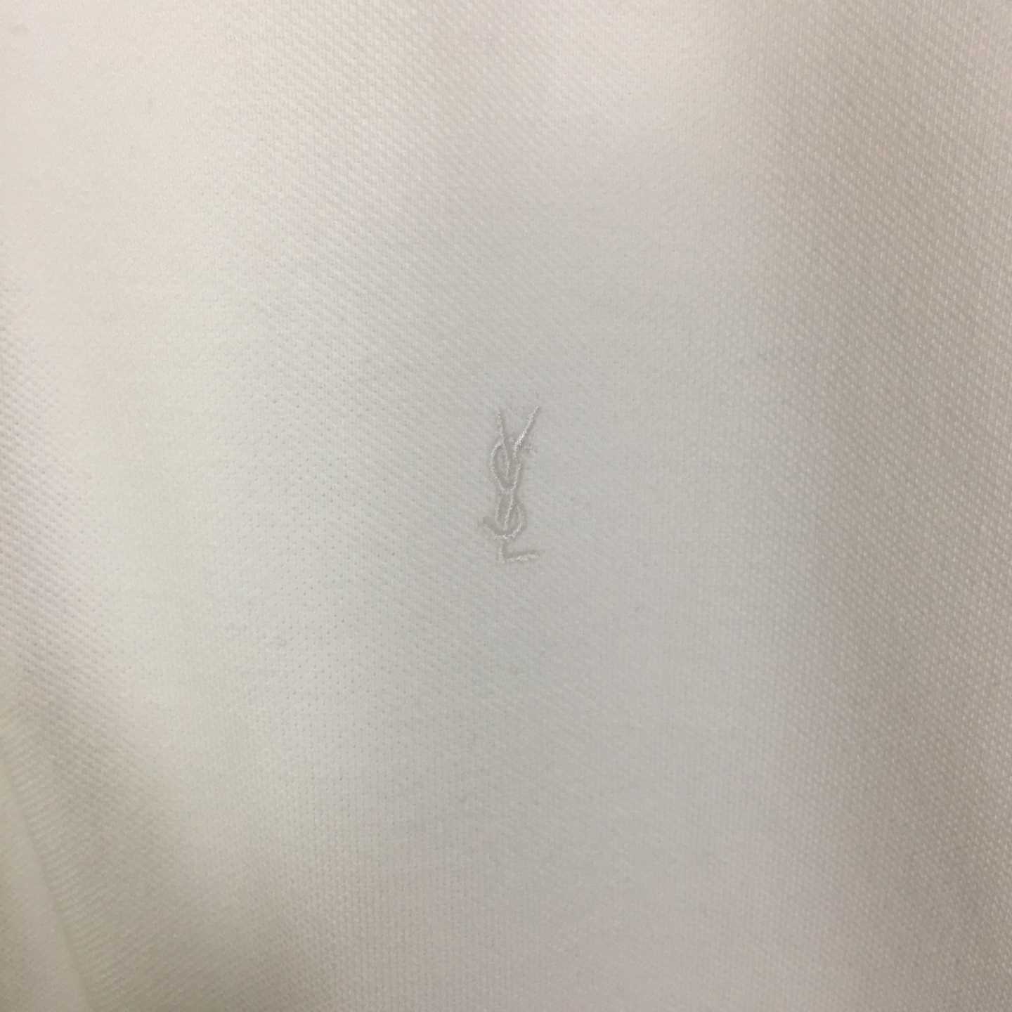 Saint Laurent Wool Knit Polo Top  - DopestKickz