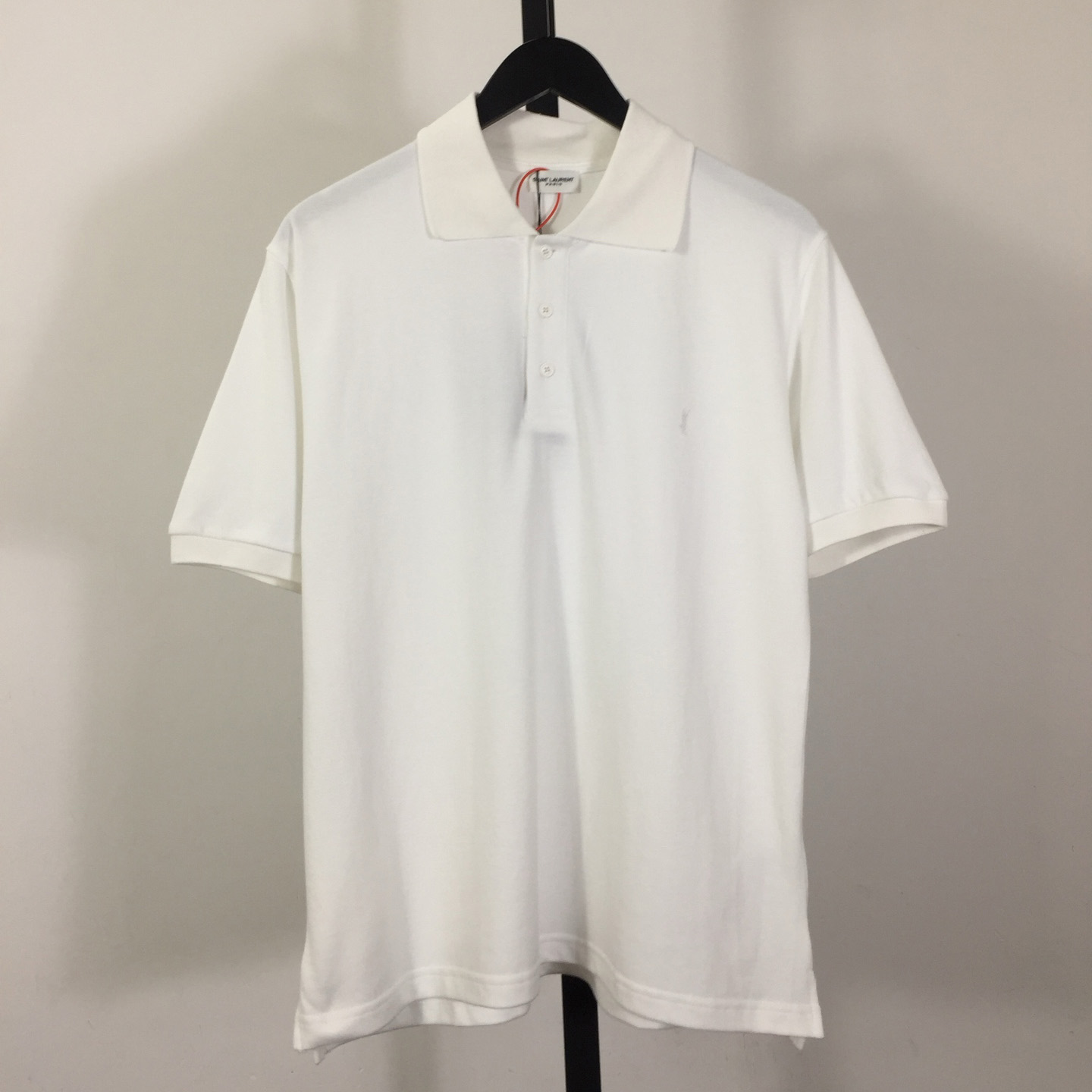 Saint Laurent Wool Knit Polo Top  - DopestKickz