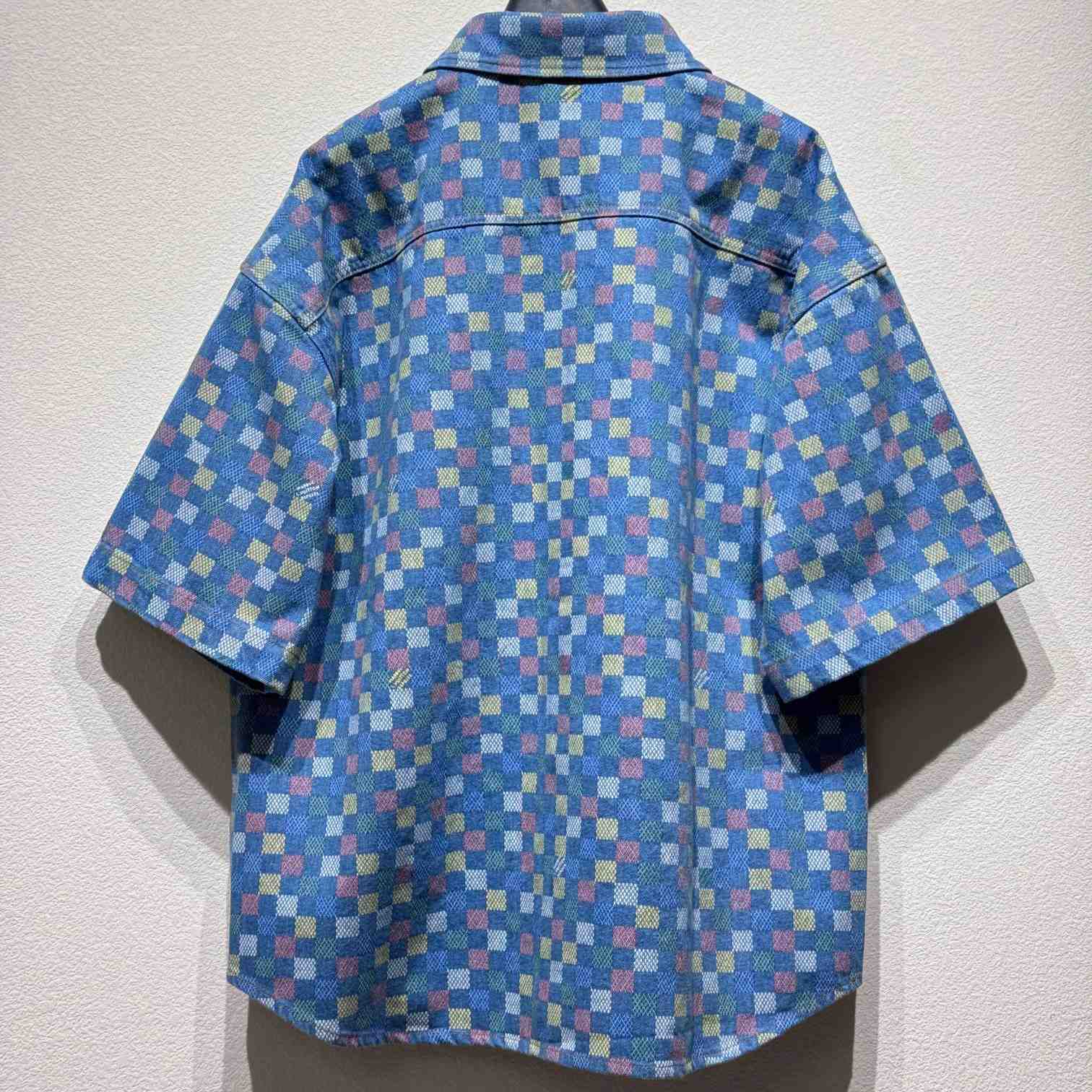 Louis Vuitton Damier Short-Sleeved Shirt  - DopestKickz