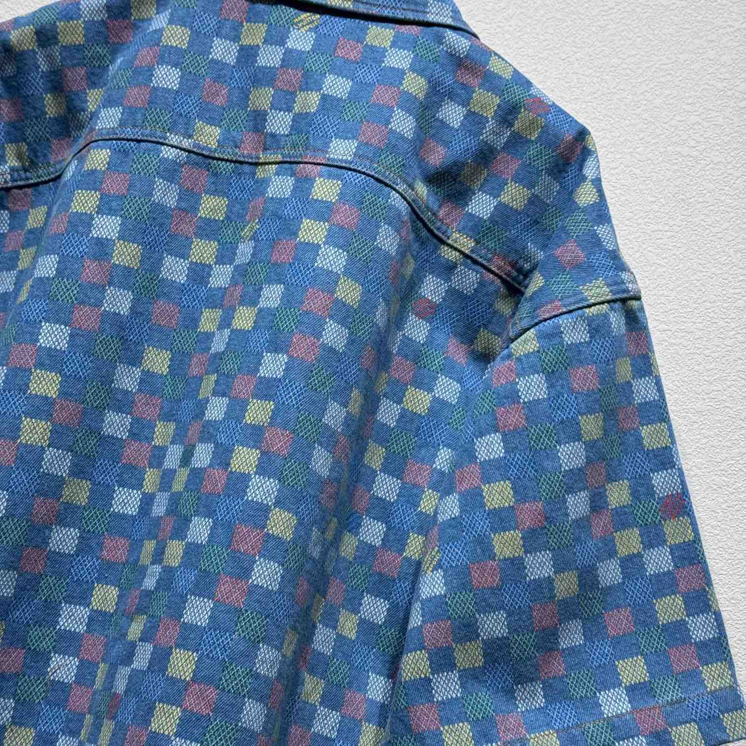 Louis Vuitton Damier Short-Sleeved Shirt  - DopestKickz
