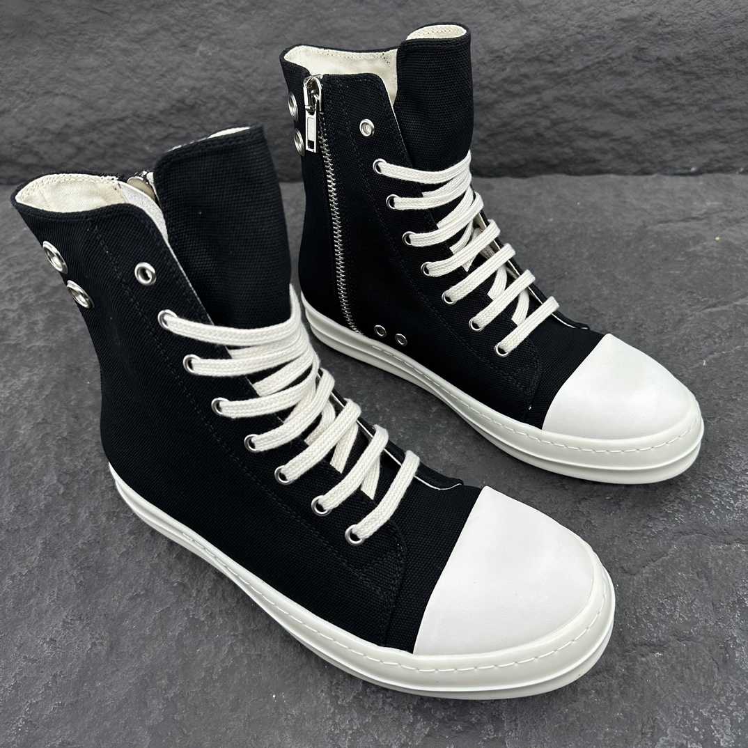 Rick Owens DRKSHDW high-top Cotton Sneakers  - DopestKickz
