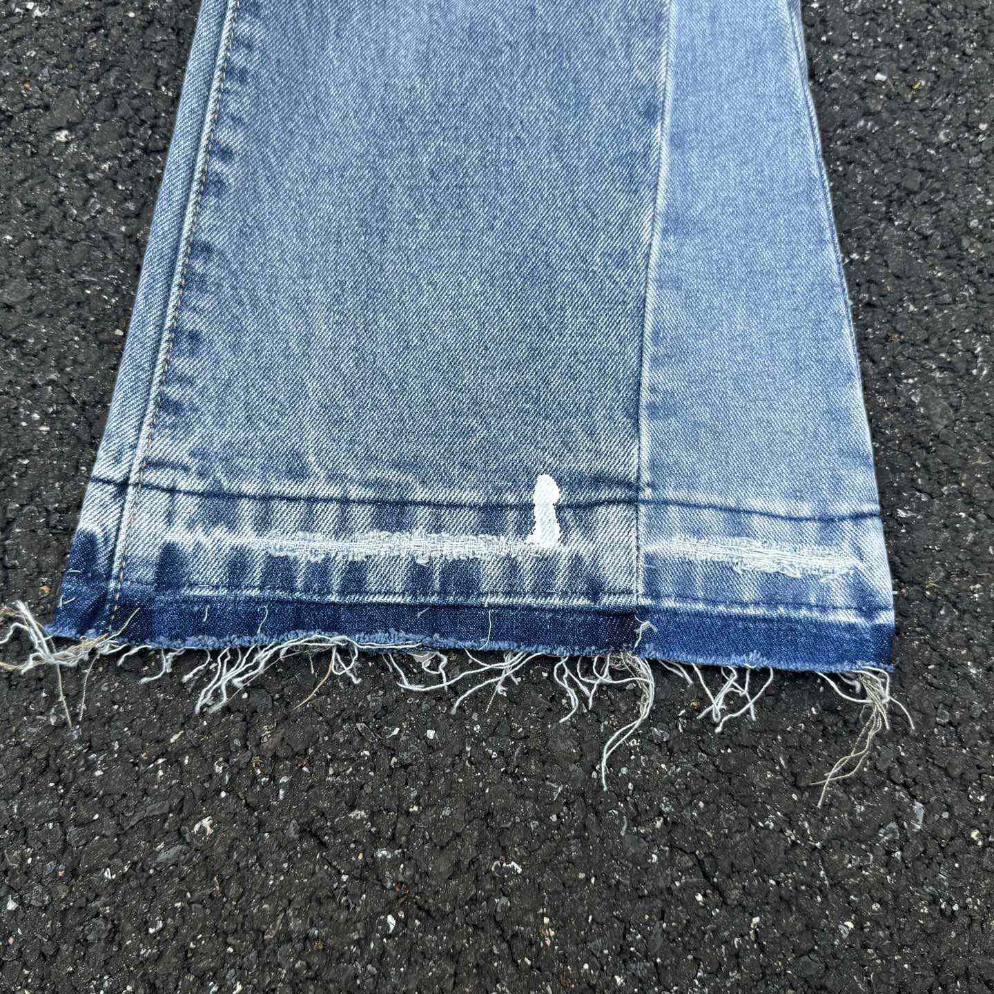 Gallery Dept. Ripped Denim Flared Pants - DopestKickz