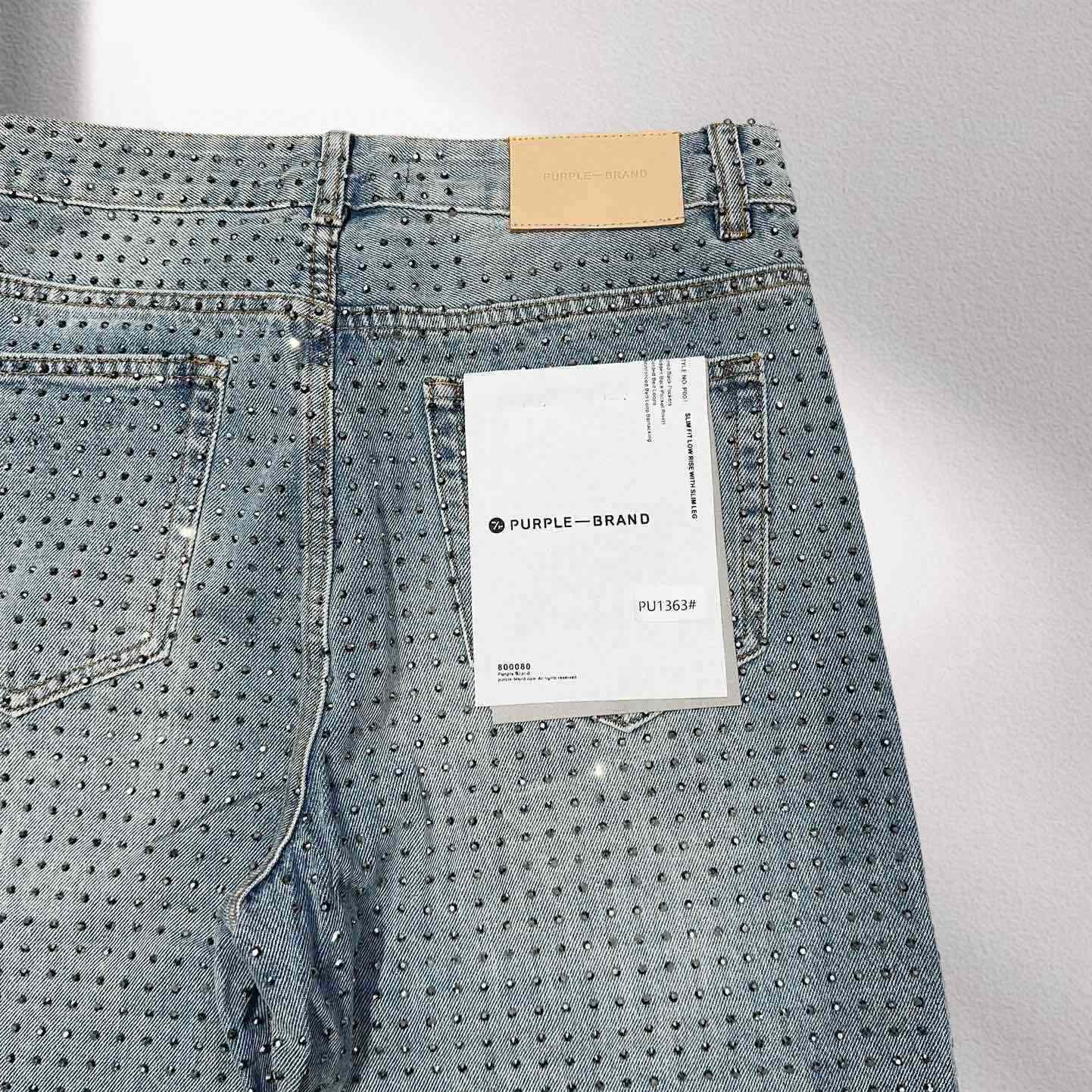 Purple-Brand Jeans    1363 - DopestKickz